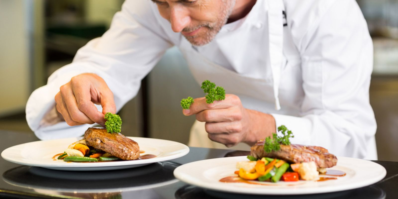 Fresh locally prepared food at Racket Hall