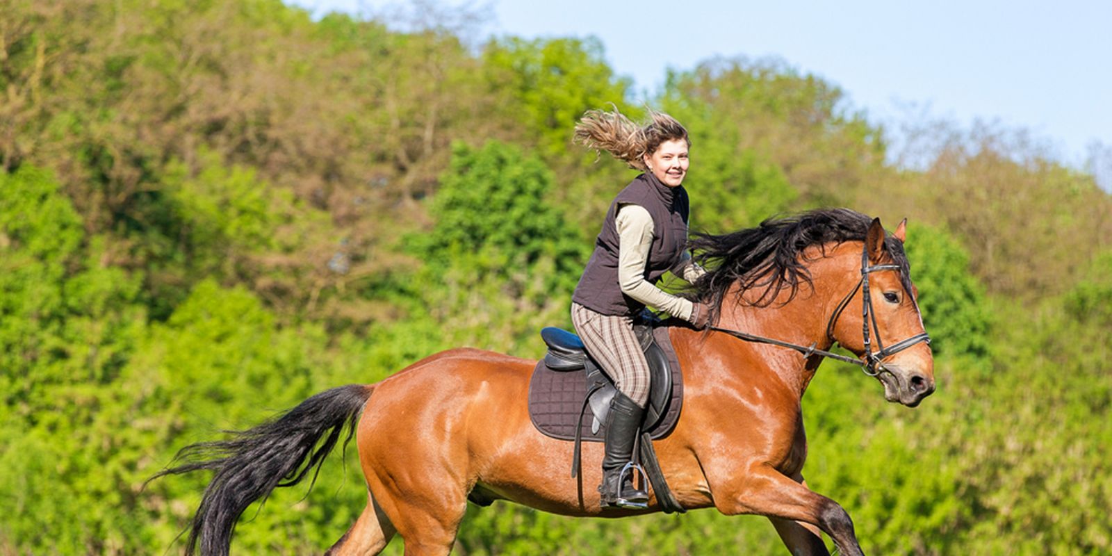 horse-riding